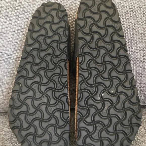 Birkenstock Gizeh Braided Leather in Black NWOB - Picture 5 of 5